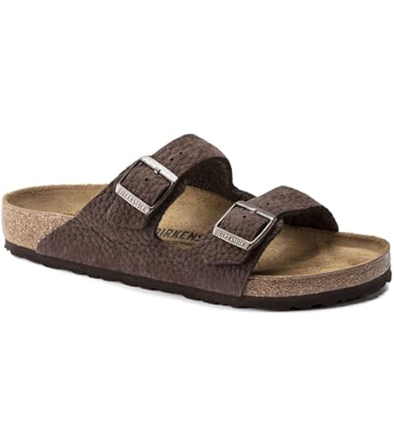 サンダル BIRKENSTOCK FW25 Grey Arizona slippers (1020707 WHALEGRAY) Arizona Nubuk Leather Desert Buck Whale Gray | BIRKENSTOCK